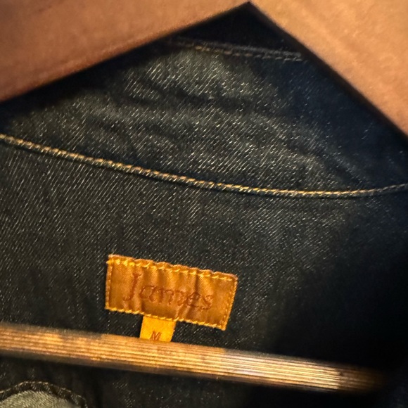 Great Jeans Jacket! Denim Knee length Trench Coat. PRISTINE CONDITION. - Picture 2 of 9